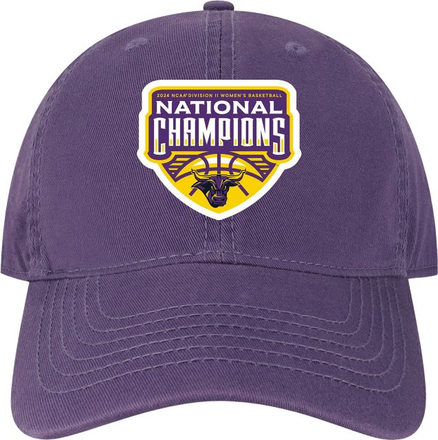 Minnesota State University Women's Basketball 2024 DII National Champions  Adjustable Cap