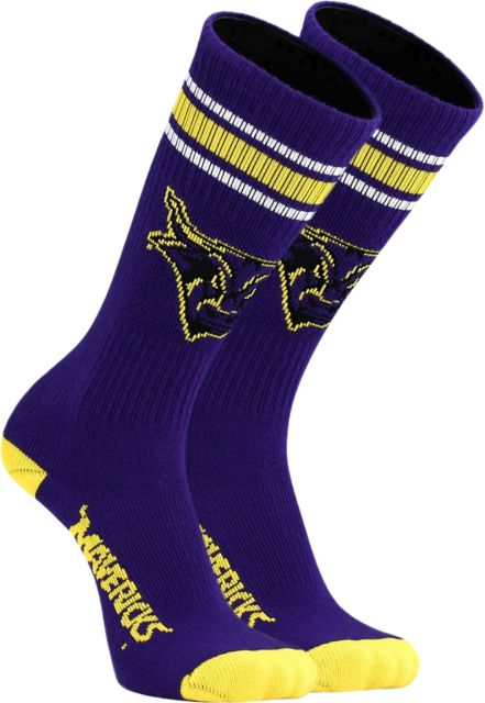 Minnesota State University Mankato Mavericks Crew Socks