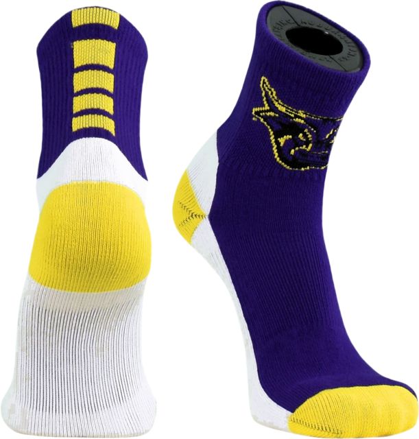 Minnesota State University Mankato Mavericks Quarter Cut Socks