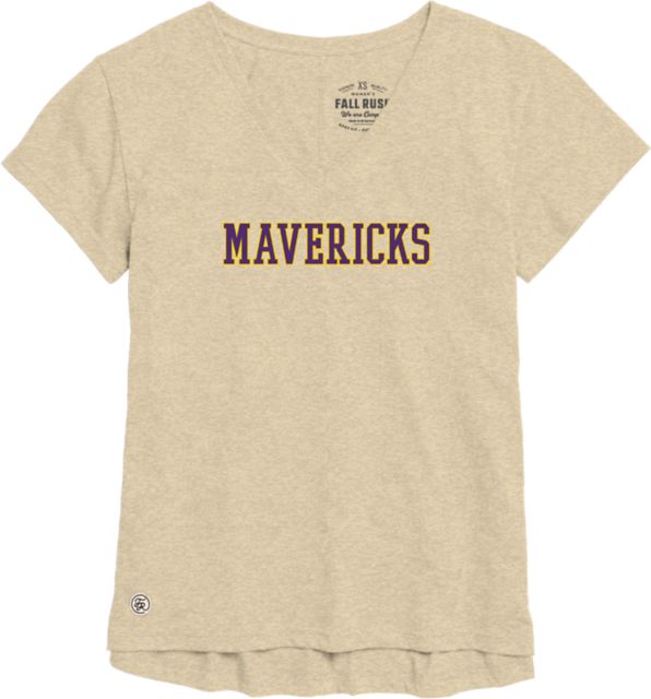 Minnesota State University Mankato Womne's V-Neck Short Sleeve T-Shirt