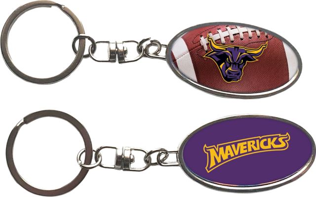 Minnesota State University Mankato Football Keychain