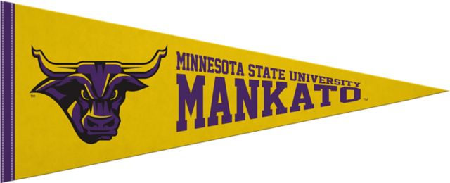 Minnesota State University Mankato 12"X30" Full Color Pennant