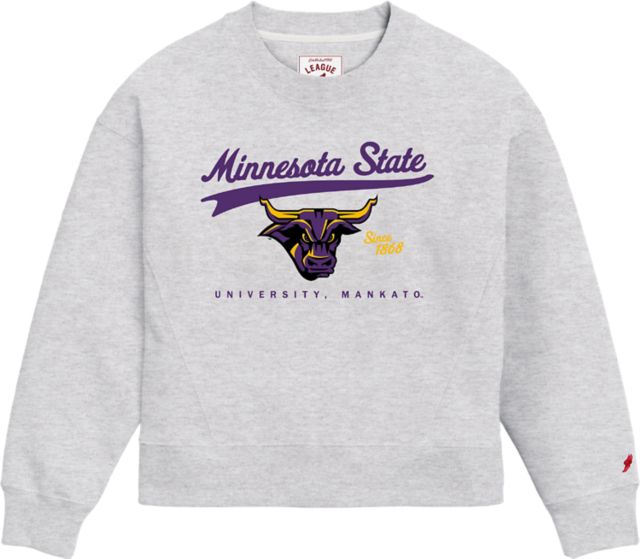 Minnesota State University Mankato Mavericks Women's Boxy Crewneck Sweatshirt
