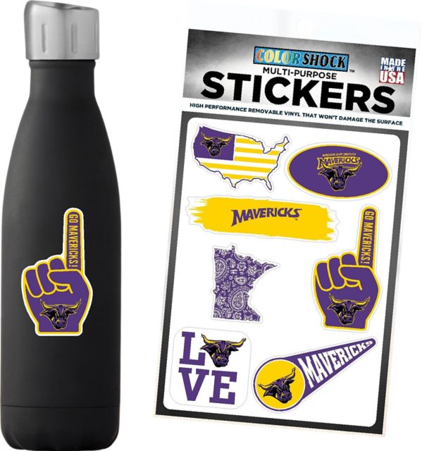 Minnesota State University Mankato 7.5'' x 7.5'' Sticker Sheet
