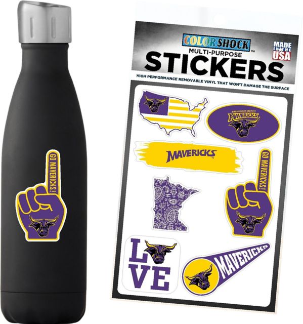 Minnesota State University Mankato 7.5'' x 7.5'' Sticker Sheet