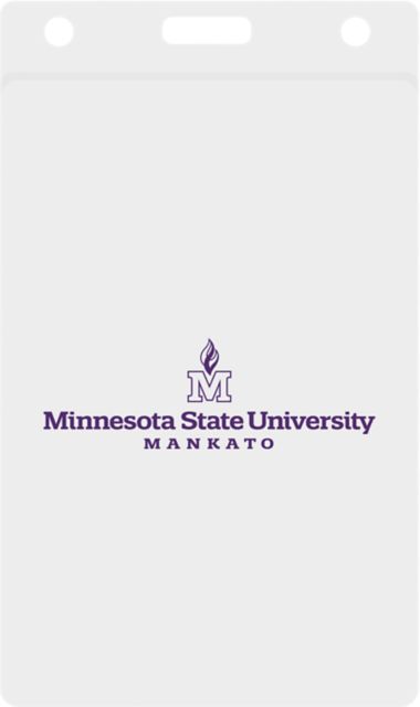 Minnesota State University Mankato Thumb Notch Card Guard