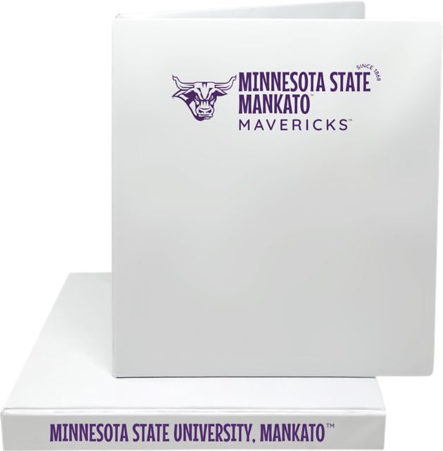 Minnesota State University Mankato 1 in. Binder