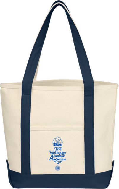 Wellesley College 150th Anniversary Canvas Tote Bag