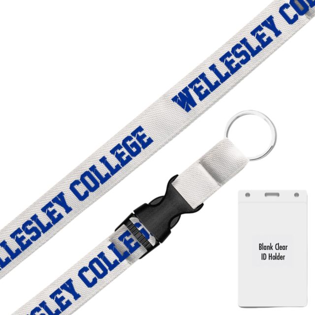 Wellesley College 3-4'' Lanyard