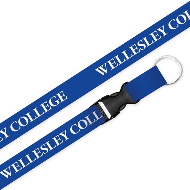 Wellesley College Lanyard with Buckle