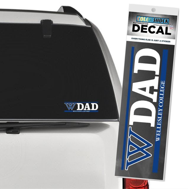 Wellesley College Dad Decal