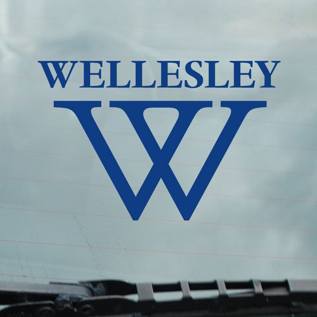 Wellesley College Cling Decal