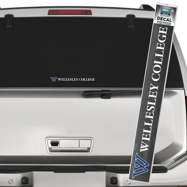 Wellesley College Strip Decal