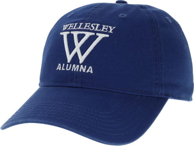 Wellesley College Blue Alumni Adjustable Hat