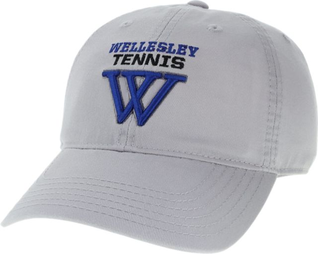 Wellesley College Tennis Adjustable Relaxed Twill Cap