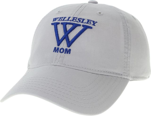 Wellesley College Blue Mom Adjustable Cap