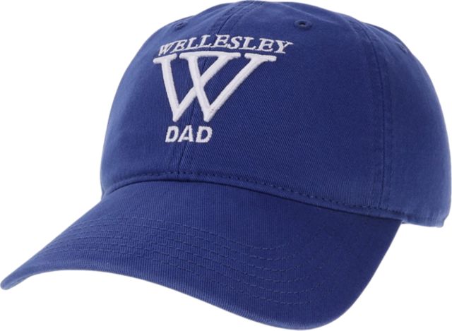 Wellesley College Blue Dad Adjustable Cap