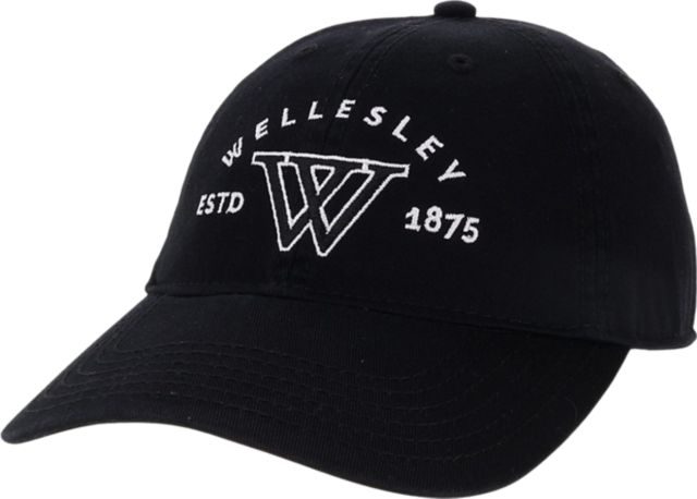 Wellesley College Women's Adjustable Twill Cap