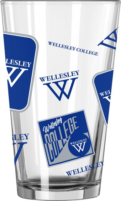 Wellesley College 16 oz. Pint Glass