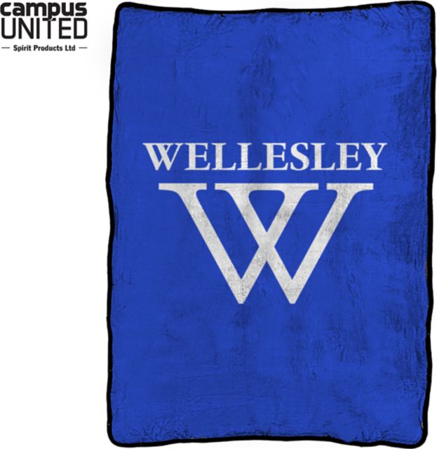 Wellesley College Silk Touch Throw Blanket