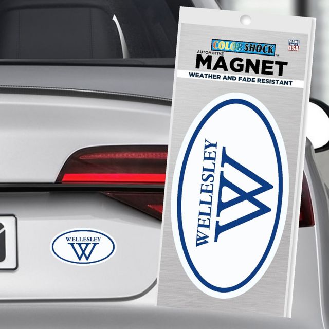 Wellesley College 4'' x 4'' Magnet