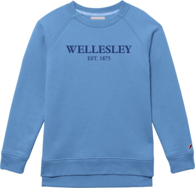 Wellesley College Blue Women's 1991 Crewneck
