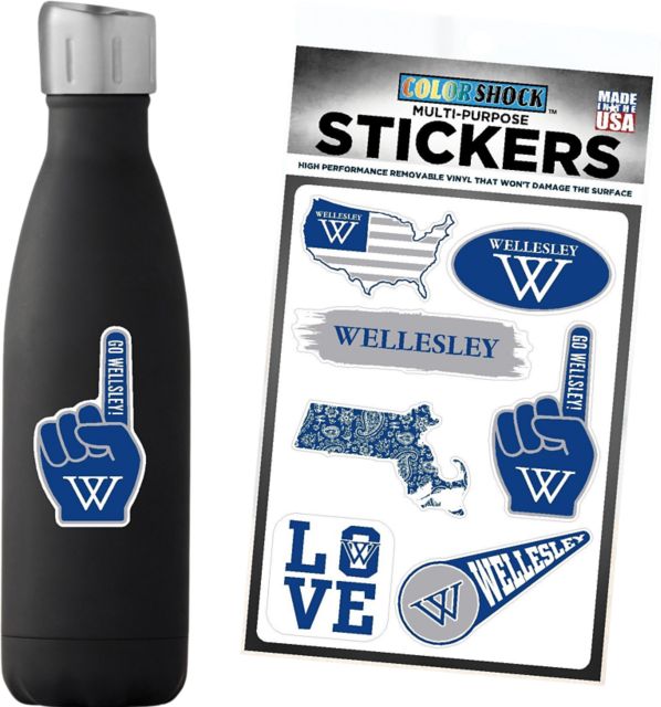 Wellesley College 7.5'' x 7.5'' Sticker Sheet