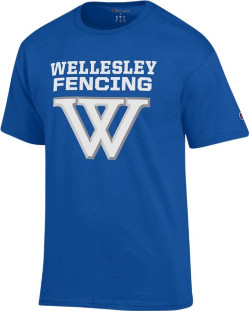 Wellesley College Fencing Short Sleeve T-Shirt