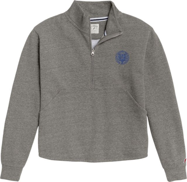 Wellesley College 1/4 Zip Top