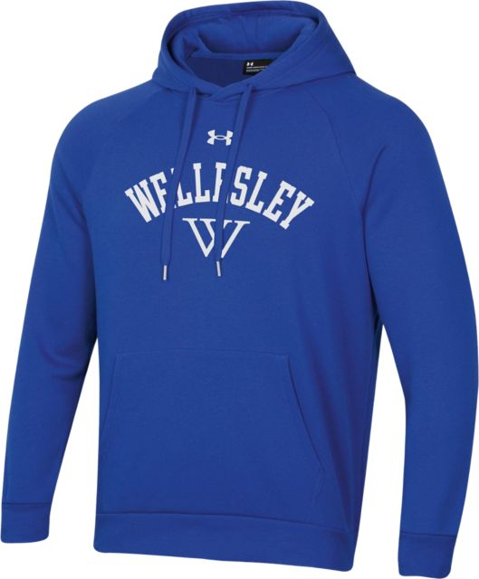 Wellesley College Blue Rival Hooded Sweatshirt