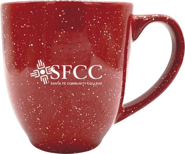 Santa Fe Community College 16 oz. Laser Engraved Bistro Mug