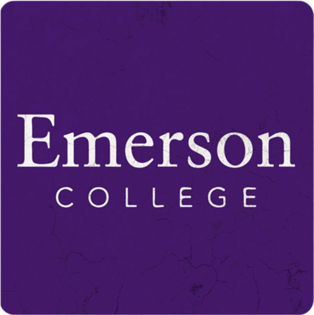 Emerson College 4'' x 4'' Coaster