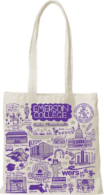 Emerson College Tote Bag