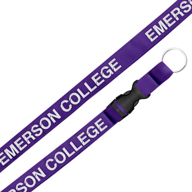 Emerson College 3/4" Lanyard