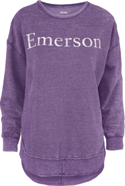Emerson College Women's Poncho Crewneck Sweatshirt