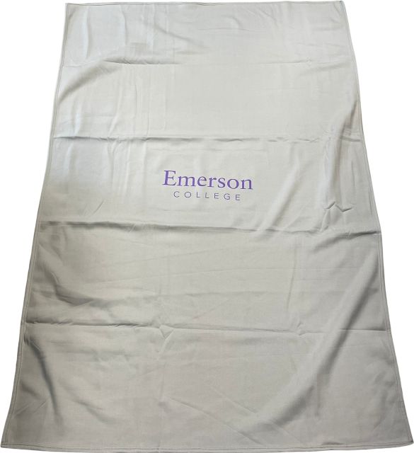 Emerson College 84"x54" Sweatshirt Blanket