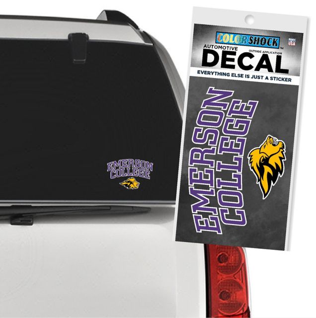 Emerson College Lions Decal
