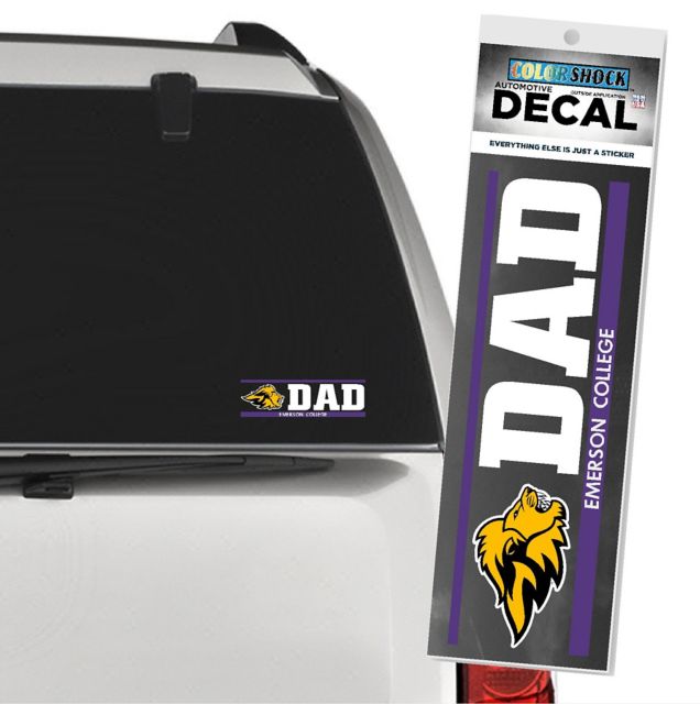 Emerson College Lions Dad Decal