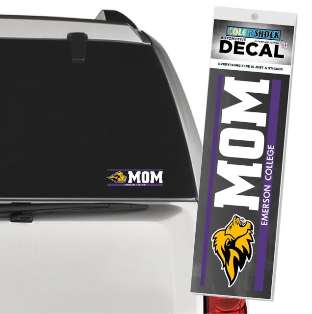 Emerson College Lions Mom Decal