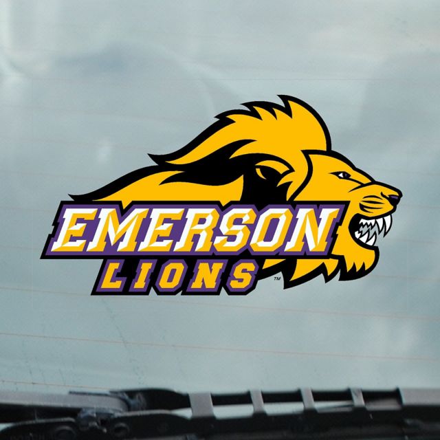 Emerson College Lions Decal
