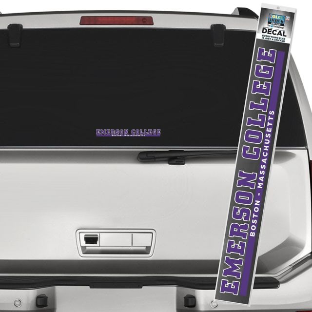 Emerson College Strip Decal