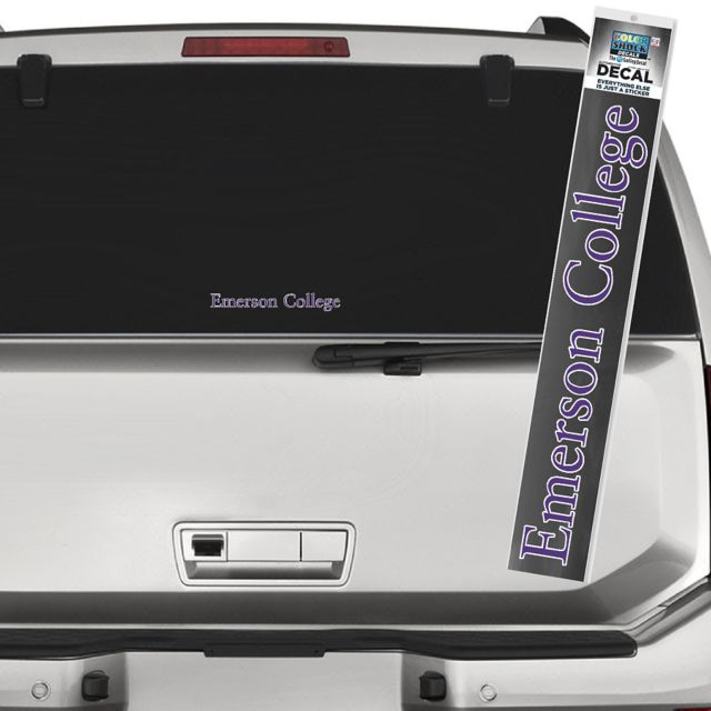 Emerson College Strip Decal