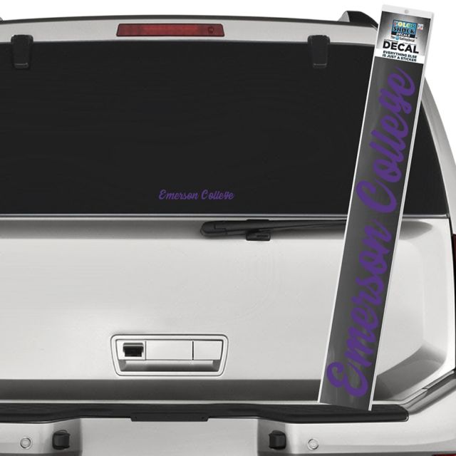 Emerson College Strip Decal