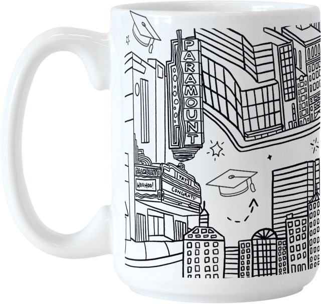 Emerson College 15 oz Mug