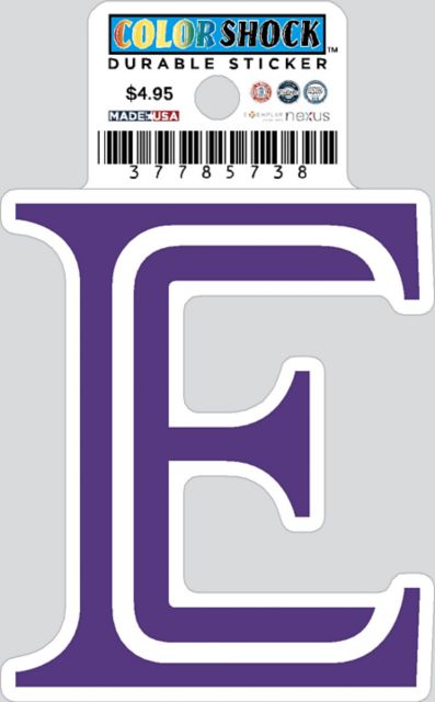 Emerson College Lions Durable Sticker