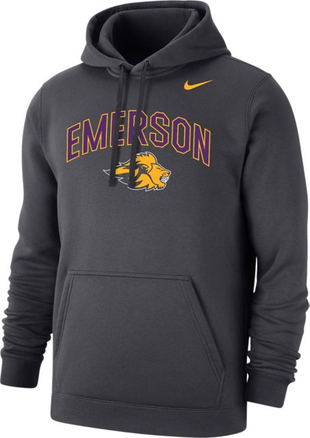 Emerson College Lions Hooded Pullover