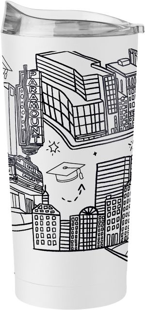 Emerson College 20 oz Tumbler