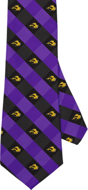 Emerson College Woven Silk Tie