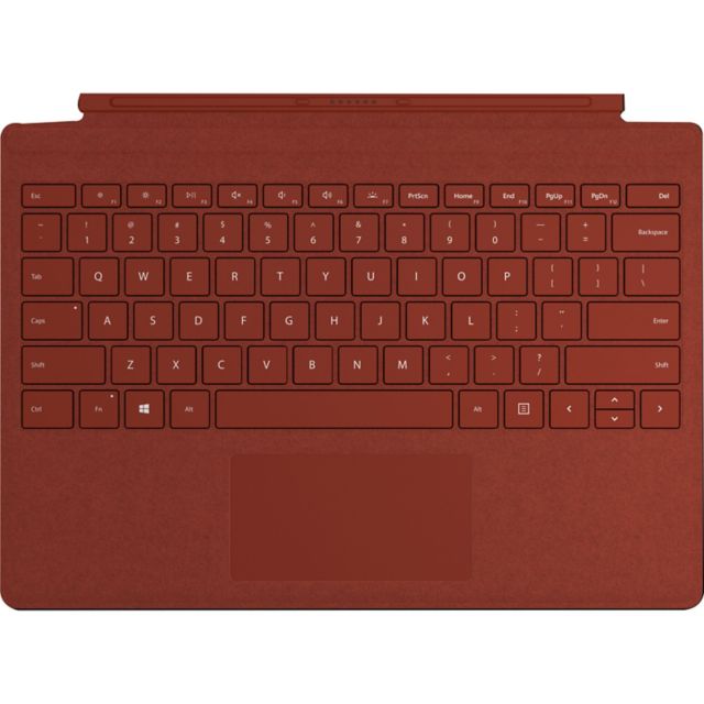 Microsoft Surface Go Signature Type Cover, Poppy Red - ONLINE ONLY