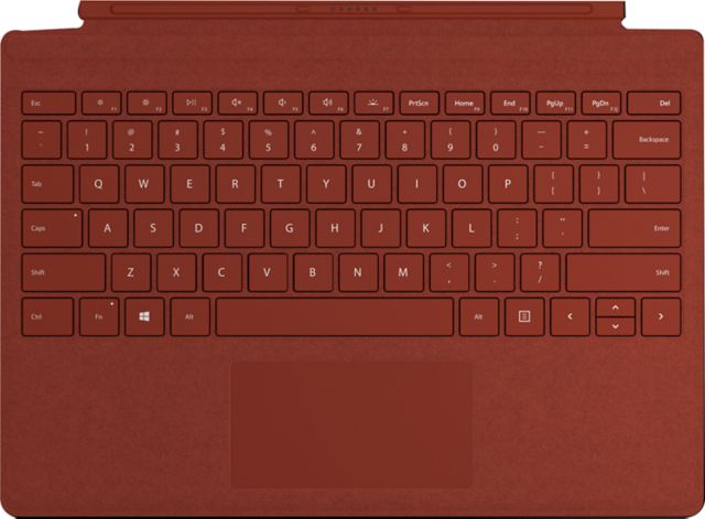 Microsoft Surface Go Signature Type Cover, Poppy Red - ONLINE ONLY